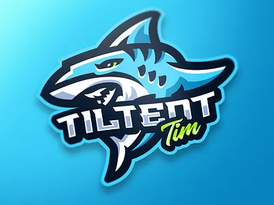 Shark Logo Mascot branding design esports gaming identity illustration logo ui ux vector