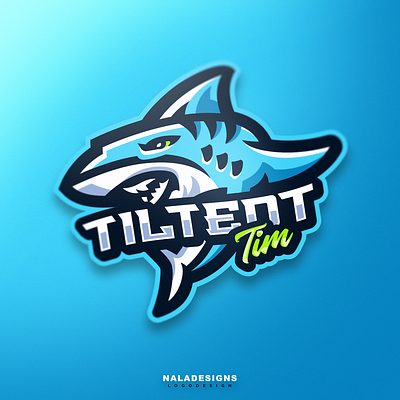 Shark Logo Mascot branding design esports gaming identity illustration logo ui ux vector