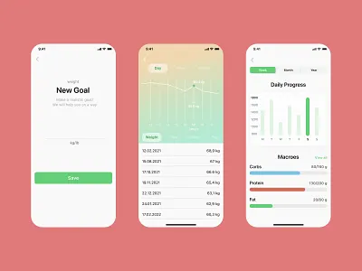 FatSecret app (redesign) app branding design icon illustration logo typography ui ux vector