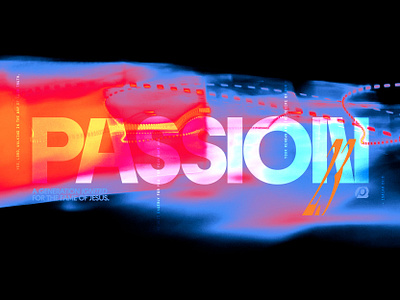 Passion 2023 2023 23 atlanta bold color conference dallas electric light lightpainting lockup logo raptor type typography vibrant wordmark