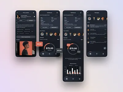 Mobile App - Appointment Management Tool app app design appointment interface management mobile ui ui design ux
