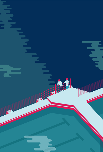 #meetyouagain design graphic design illustration illustrator ocean vector art