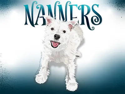 Commission for a pet portrait adobe illustrator animals commission work commissions digital art dog dog portrait dogs gift ideas illustration illustration art illustrations illustrator pet illustrations pet portraits vector art vector illustration