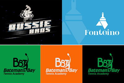 Iconic Logo design badminton logo biker logo car race logo cleaning company logo driving logo game logo graphic design play logo