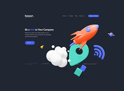 Boon boon design graphic design interface site ui ux web website