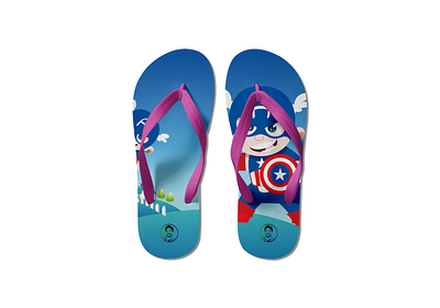 Flipflop / Slipper / Sandal Design branding fashion style product design slippers design