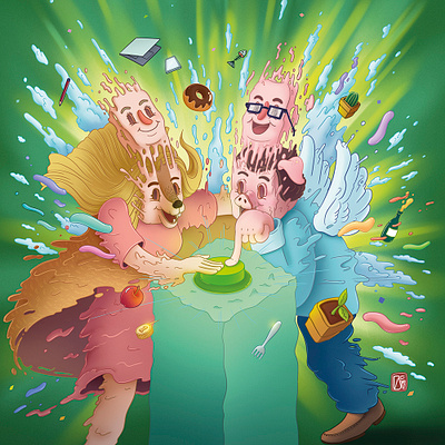 Winner of Most Admired & Creative Agency Illustration adobe photoshop creative digital art digital artist digital illustration digital painting illustration painting