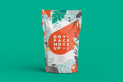 Doypack Packaging MockUp 3d branding design doypack graphic design illustration logo mockup packaging packaging design product ux