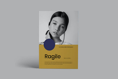 Ragile Brochure Portfolio a4 brochure portfolio catalog clean contemporary design graphic design illustration indesign letter magazine minimalist multipurpose portfolio design print printable profesional portfolio suitable template typography