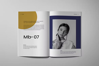 Ragile Brochure Portfolio a4 brochure portfolio catalog clean contemporary design graphic design illustration indesign letter magazine minimalist multipurpose portfolio design print printable profesional portfolio suitable template typography