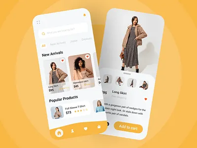 Clothing E-Commerce Mobile Application appdesign clothingstore design ecommerce fashion fashionbrand fashionstore following landingpage mobileapp newnewworthy onlinestore popular shoppingapp ui ui ux ui design uidesign uiux ux