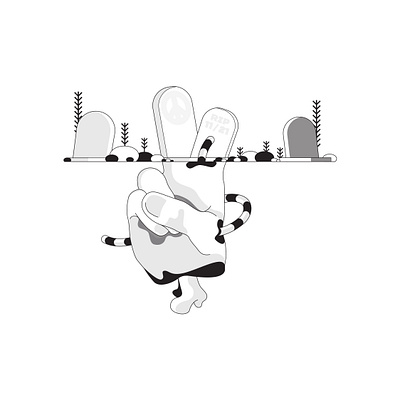 Rest in 'peace' adobe adobeillustrator blackandwhitedesign design designersofdribbble digitalart flat illustration illustrator lineart minimal monochrome peace simplistic symbol vector vectorart