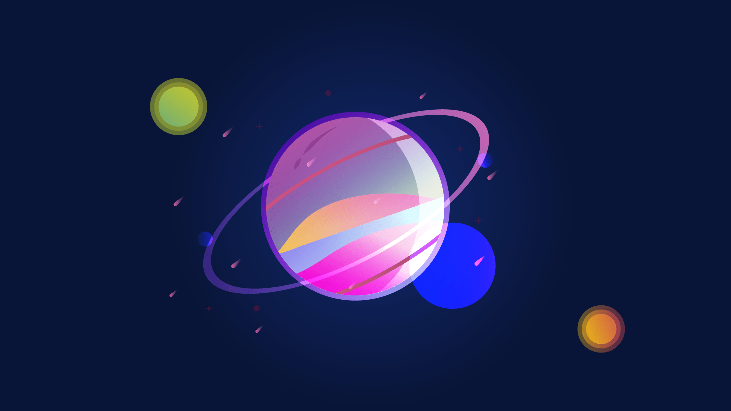 Planet branding design graphic design illustration vector