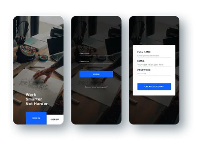 #DailyUi 001 - Sign Up Page app app design dailyui design figma graphic design landing page sign in sign up ui uidesign