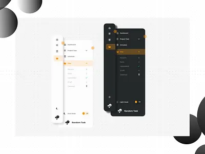 Sidebar Navigation admin panel app dark theme dashboard dashboard navigation grid icon interface light mode menu nav navbar settings side menu side navigation sidebar spacing uidesign user interface workflow