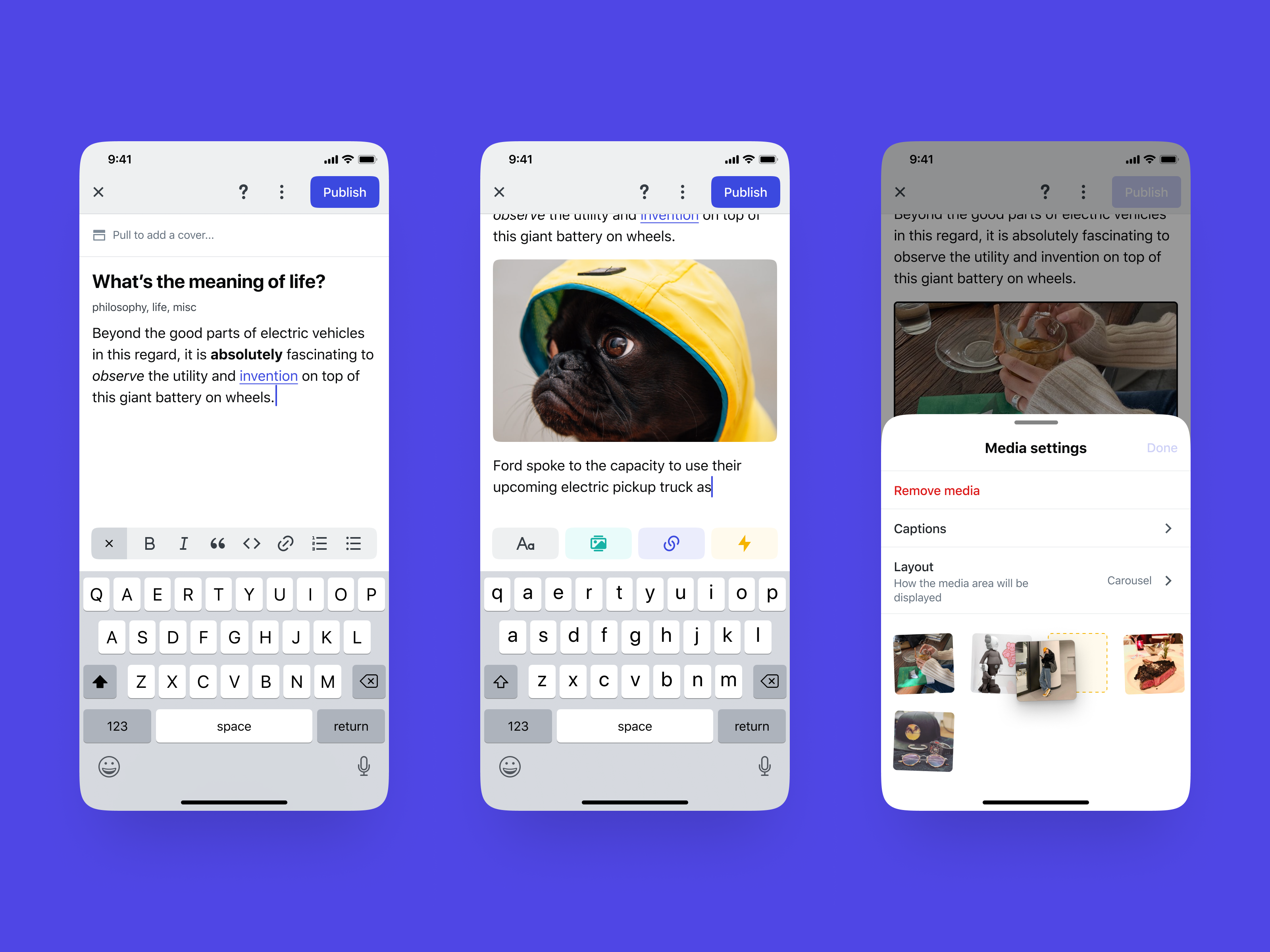 Example of Mobile App Design