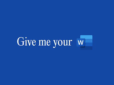 You can't trust word design