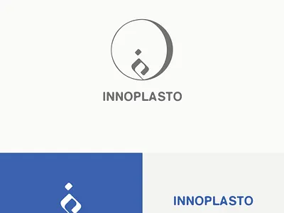 Logo Design: Innoplasto Industries branding calligraphy design graphic design industry letter i logo logo design plastic plastic industry logo small business typography vector