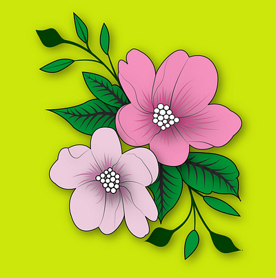 Flower Design_2022 design graphic design illustration logo vector