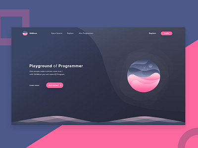 Programming Landing Page Design css html illustration java lan landing page php ui ux web web design web development