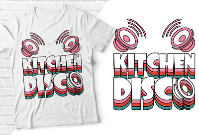 Kitchen Disco T-shirt kitchen disco t shirt tee design