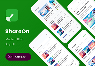 ShareOn Blogging App