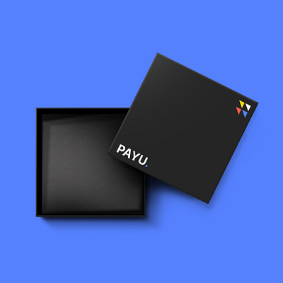 Payu Packaging box brand branding clean design graphic design logo minimalist packaging typography