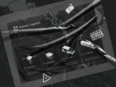 Robotic Logistic | Branding app branding creative design illustration logo