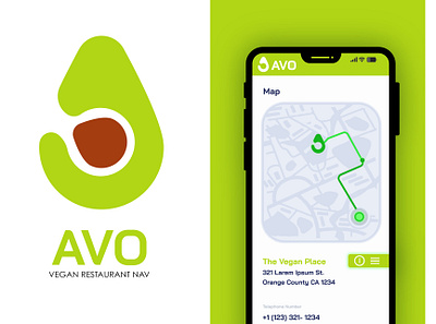 AVO APP | the only vegan restaurant locator app app icon avocado avocado app avocado art avocado icon avocado logo branding green logo logo plant plant app plant icon plant logo vegan vegan app vegan logo vegie logo vegies logo vegitables