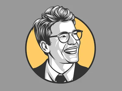 vector portrait illustration animation branding design graphic graphic design illustration logo portait portrait illustration ui vector vector artwork