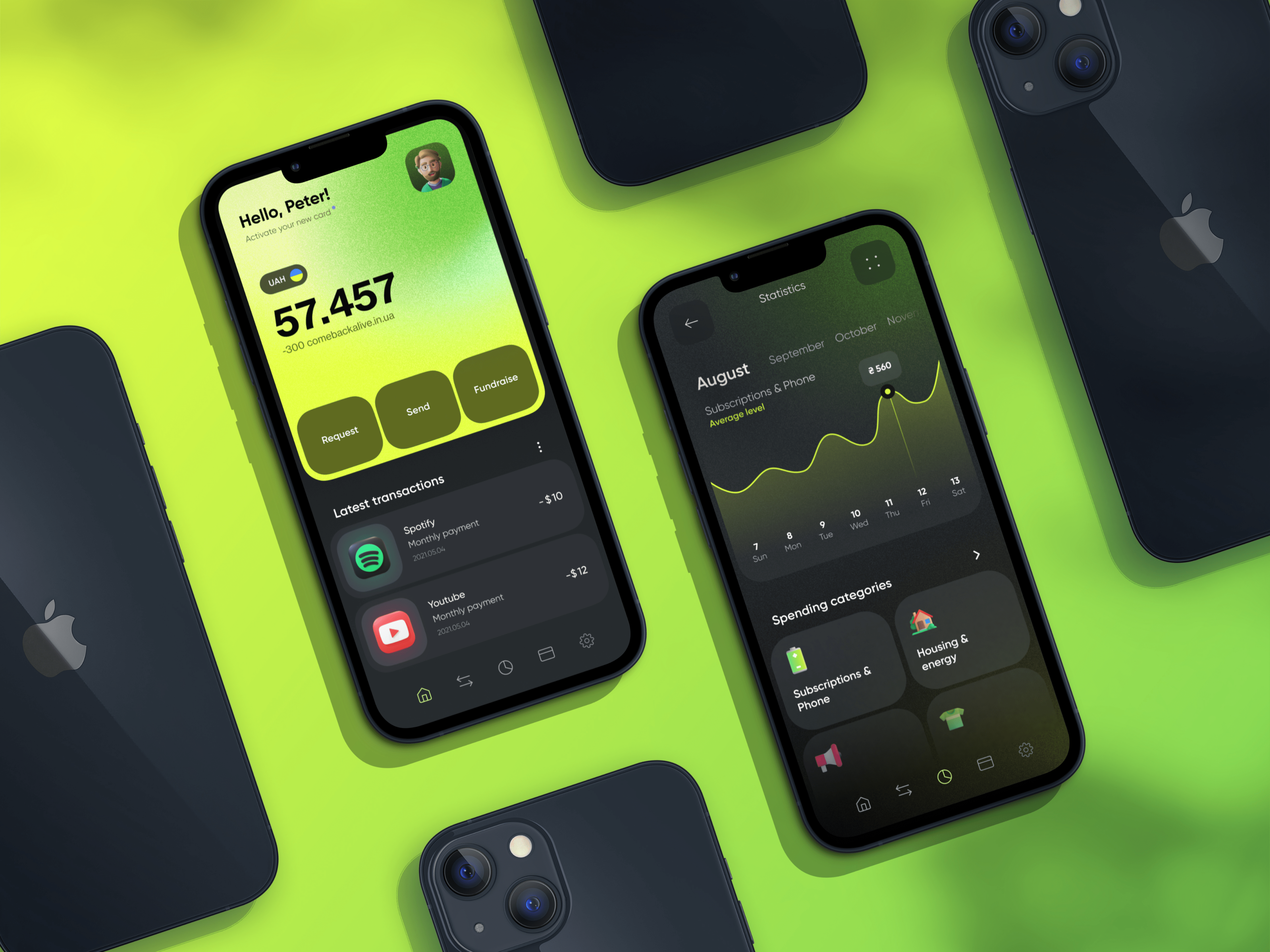 Example of Mobile Banking Design