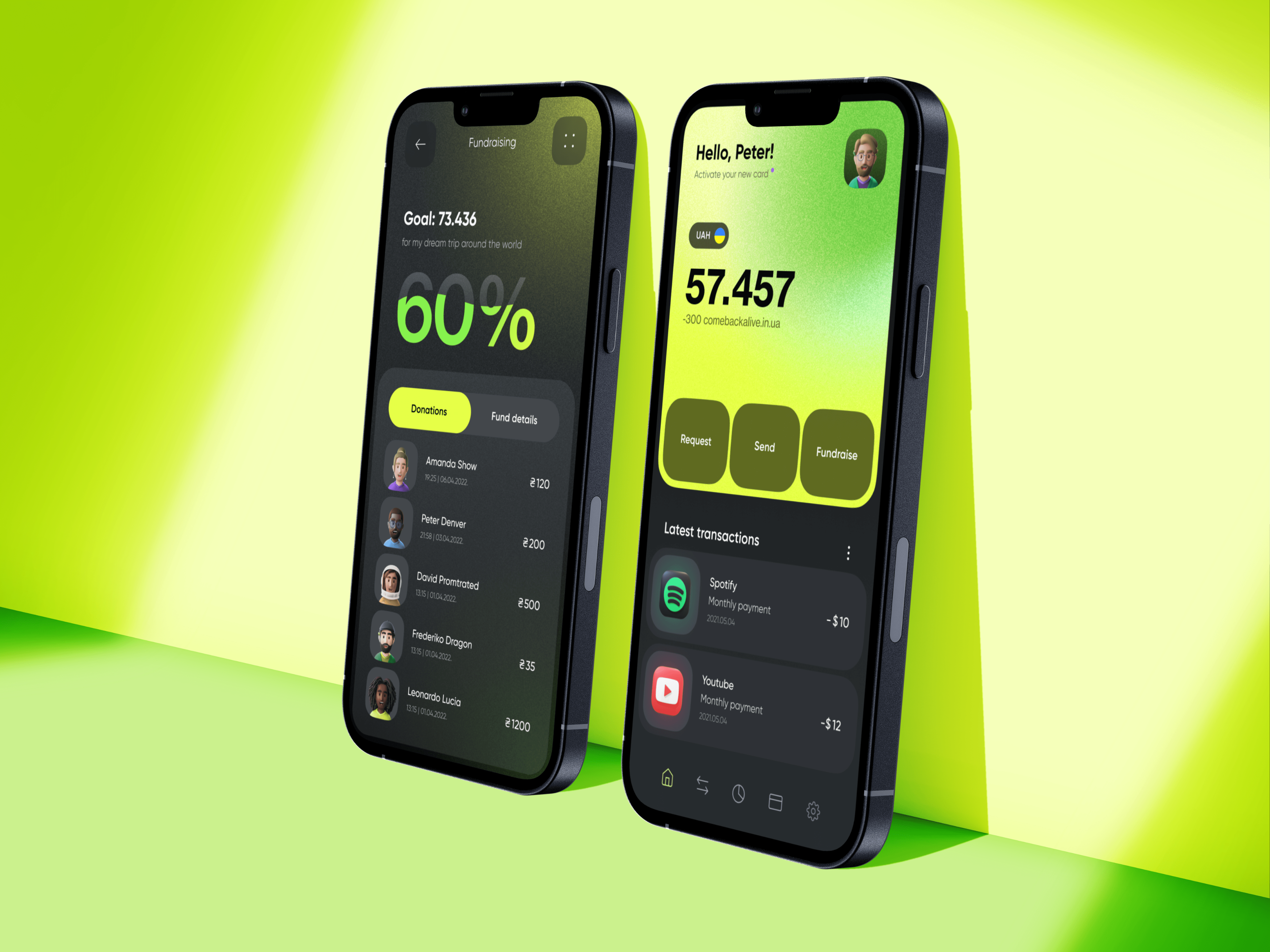 Example of Mobile Banking Design