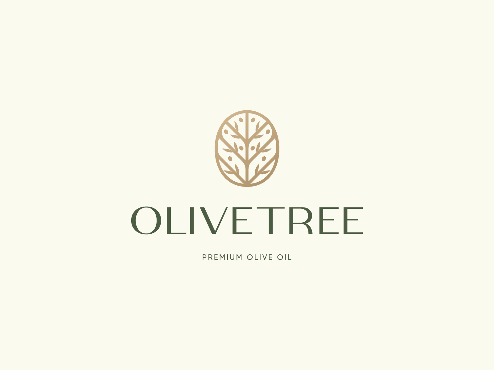 Olive Tree Logo Design brand branding design leaf logo logodesign minimal natural nature olive olive oil olive tree premium tree