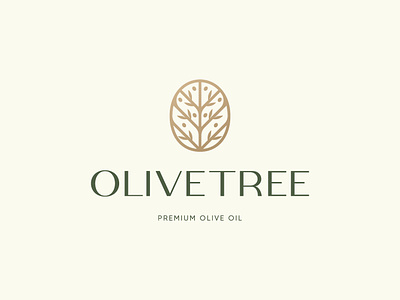 Olive Tree Logo Design brand branding design leaf logo logodesign minimal natural nature olive olive oil olive tree premium tree