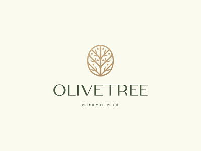 Olive Tree Logo Design brand branding design leaf logo logodesign minimal natural nature olive olive oil olive tree premium tree