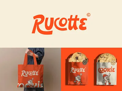 Rucotte brand brand identity brandidentity branding food graphic design identity logo logo design logodesign mark packaging resturant rucotte