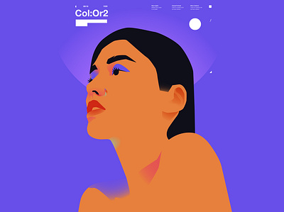 Col:Or2 abstract composition design girl girl illustration illustration laconic lines minimal portrait poster potrait illustration woman woman illustation woman portrait