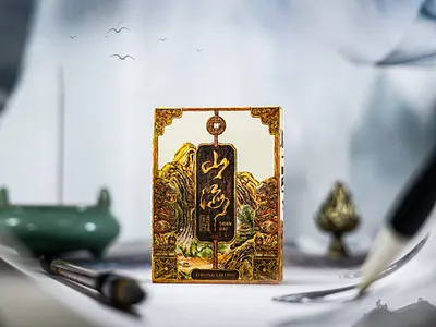 Shan Hai V2 Playing Cards art artwork branding design illustration playing cards visual