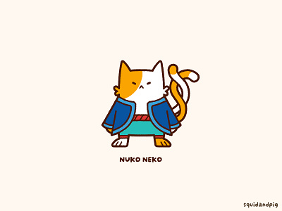 Nuko Neko cat chibi cute folklore japan kawaii kitty yokai