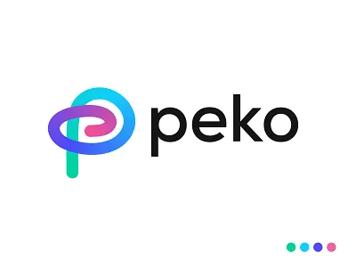 p abstract logo app icon brand development brand identity branding colorful logo ecommerce letter mark logo design logos minimal minimalist logo modern logo startup logo