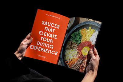 Uppereast branding design print typography