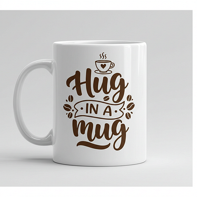 Hug In A Mug Cozy & Adorable Design for Coffee Lovers! 🎨✨ caffeineaddict coffeedesign coffeelover cozyvibes creativedesign cutemug graphic design graphictee hotcoffee huginamug logo mug mug design mug designer muglover sublimationdesign t shirt t shirt designer tshirtdesign typographydesign