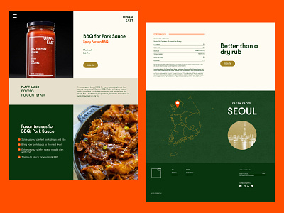 Uppereast branding design typography ui