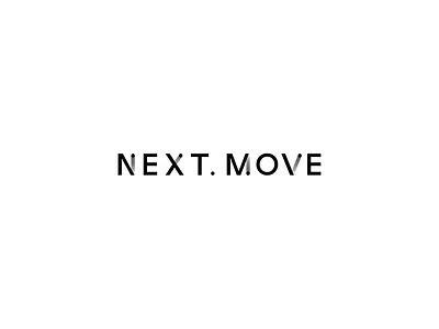 Next.Move Logo animation branding clear dark fitness logo logomanual modern logo motion move movement movement logo next training ui ux