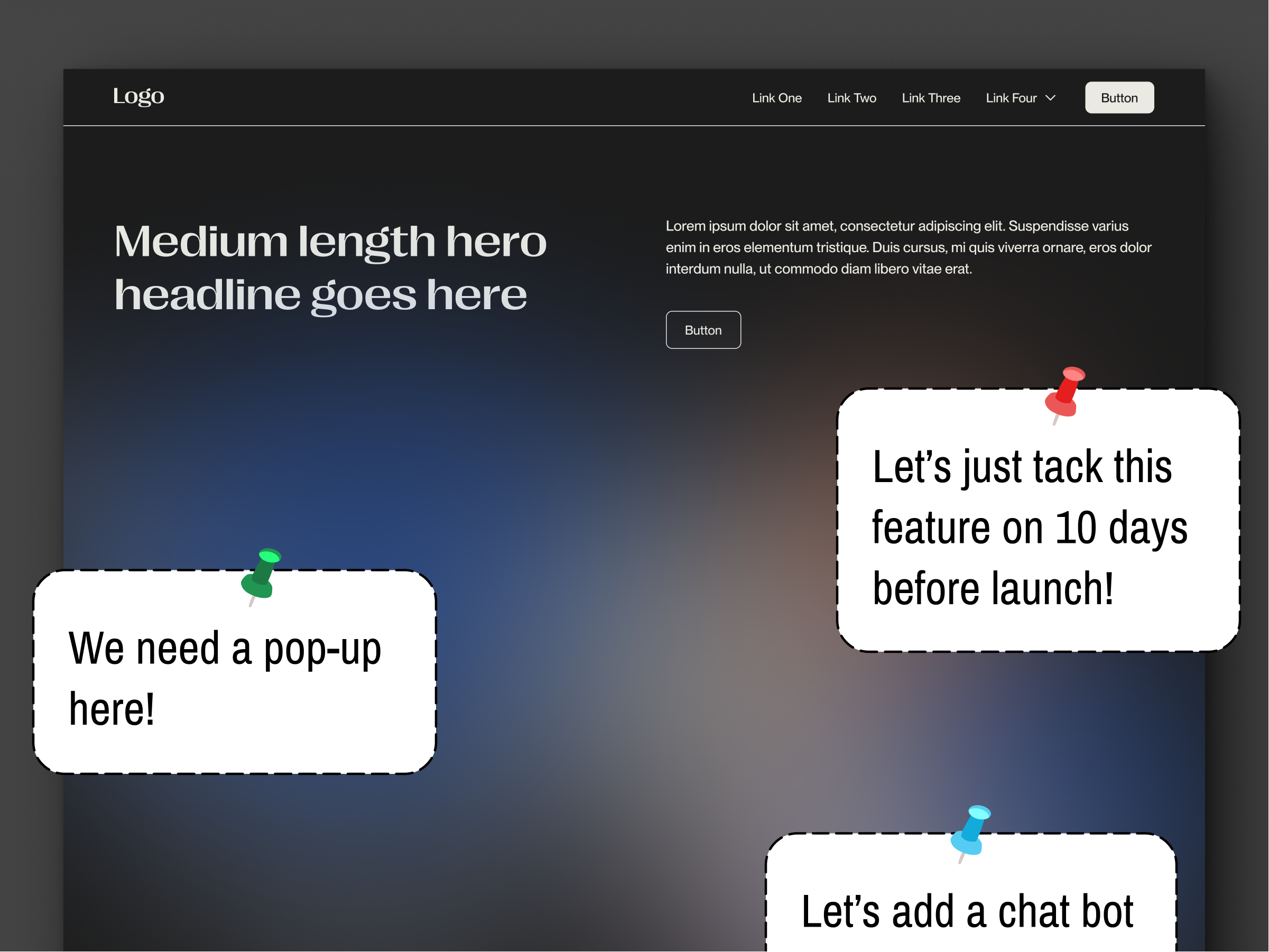 Example of Tacking on unnecessary features