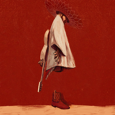 Red Revenge! 2/2 cowboy drawing illustration illustrator mariachi mexican narrative photoshop red revenge story wacom western art wild west