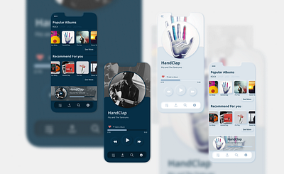Daily UI 009 Music Player 009 app daily ui dailyui dailyui 009 dailyui challenge design figma music player neumorphism ui