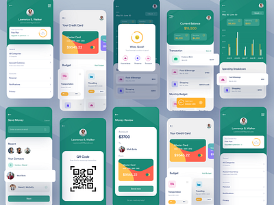 Financial Mobile App Design