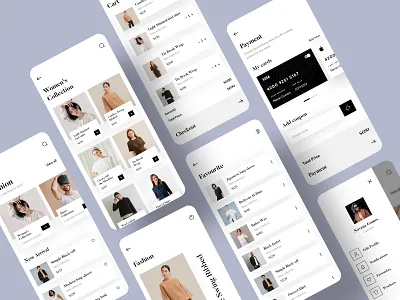 Fashion Mobile Application Design