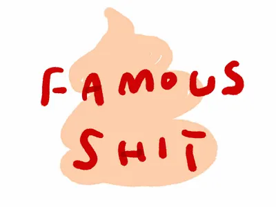 famous shit branding design doodle graphic design hand drawing illustration logo